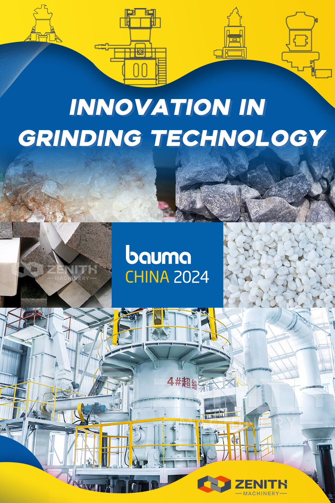 Zenith LM vertical roller mill installation in Kostanay for humic acid extraction
